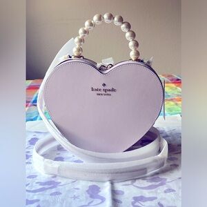 💜 KATE SPADE LOVE SHACK HEART CROSSBODY 💜 NWT 💜